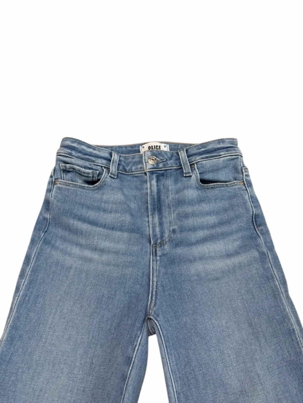 PAIGE Claudine High Rise Ankle Flare‎ | Darling with Siesta Hem | Size 25